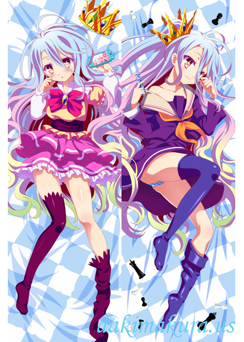 No Game No Life Anime Dakimakura Japanese Pillow Cover